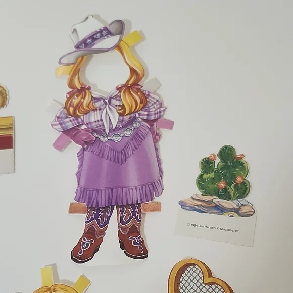 Vintage Miss Piggy Paper Doll Set 1994 - Picture 11 of 16